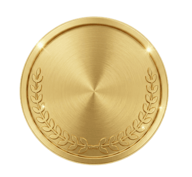 최우수 기업 선정 메달